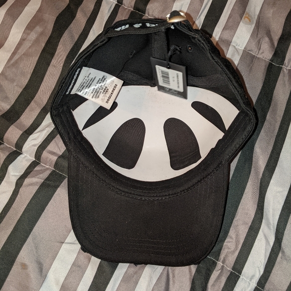 NWT Men's Black Adjustable Dsquared2 Cap - Picture 7 of 7